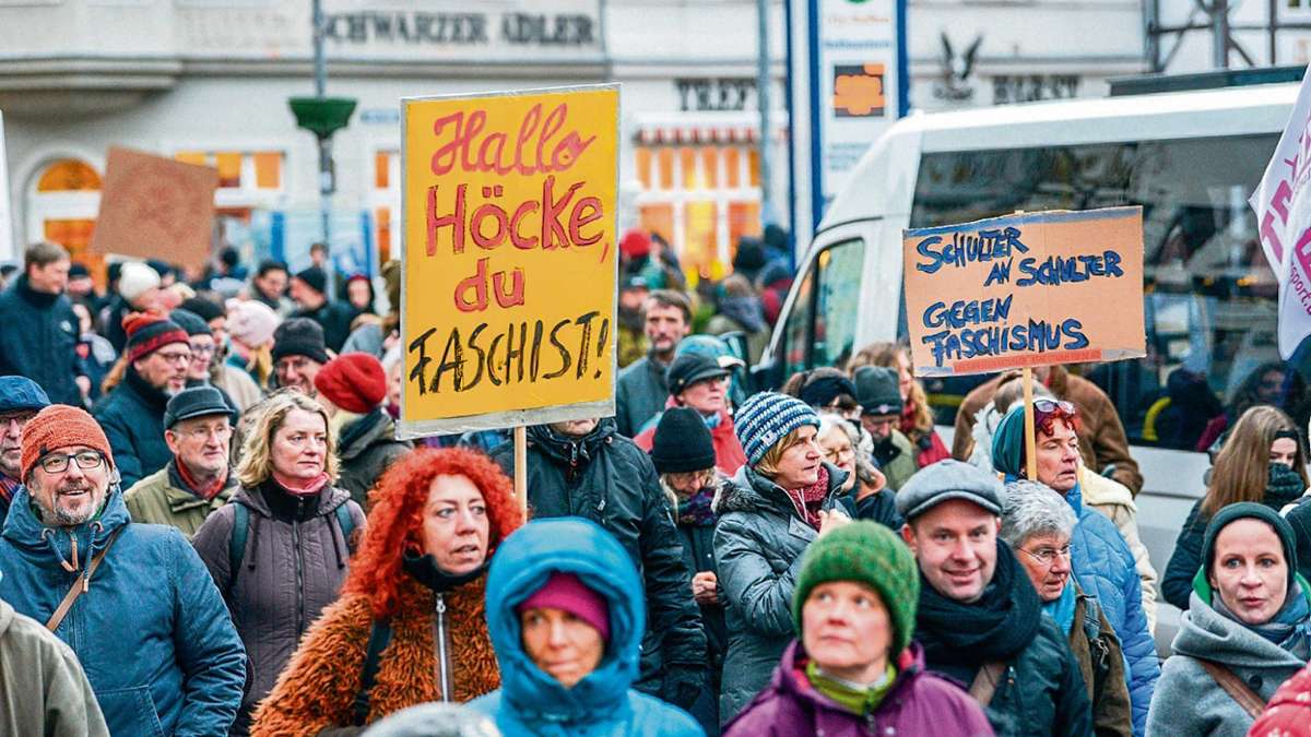 Kulmbach: Protest gegen Höcke-Auftritt formiert sich