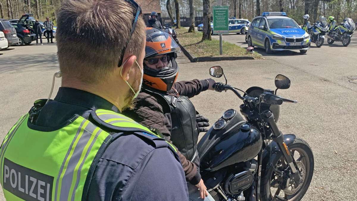 Motorradfahrer zu schnell: Polizei hat Biker im Visier