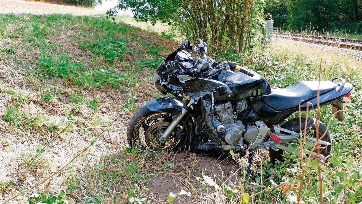 Trebgast: Unfallmotorrad hält die Polizei auf Trab
