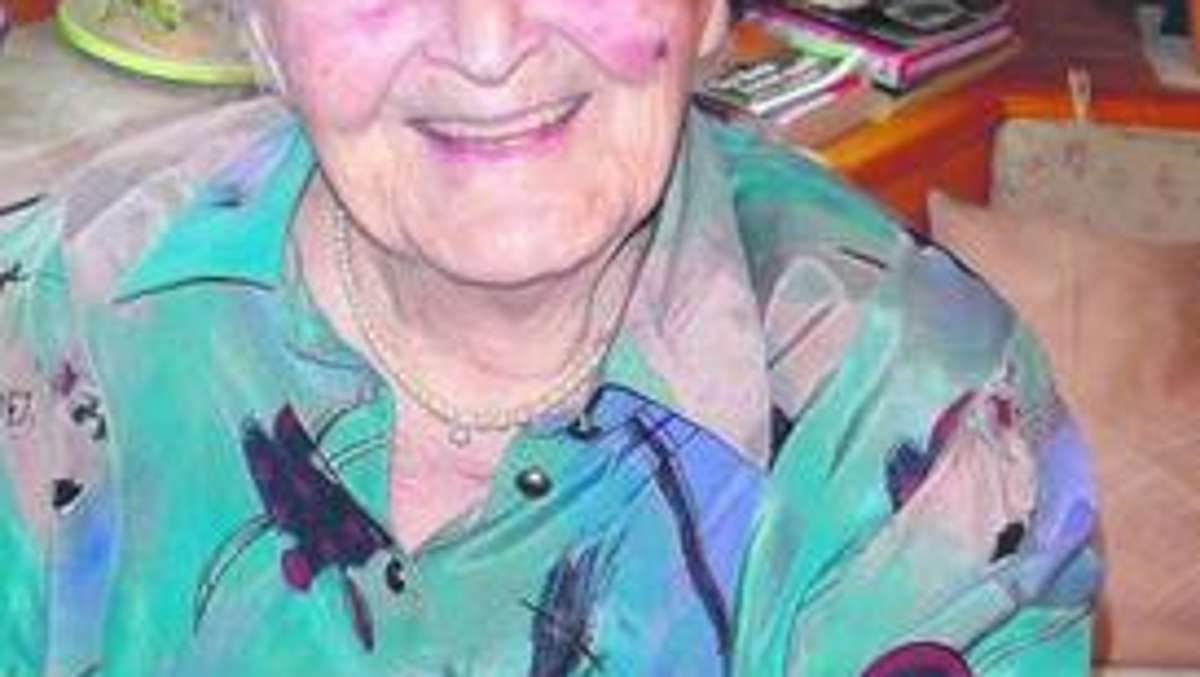 Kulmbach: Charlotte Michel ist 99 Jahre alt