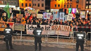 Demo in Kulmbach: „Es ist fünf nach Zwölf“