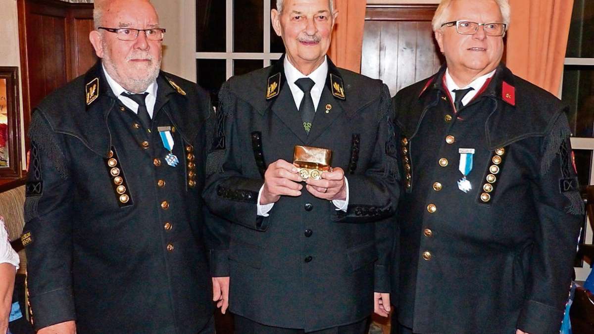Kupferberg: Egon Kreilinger grüßt als Bergmeister 2019