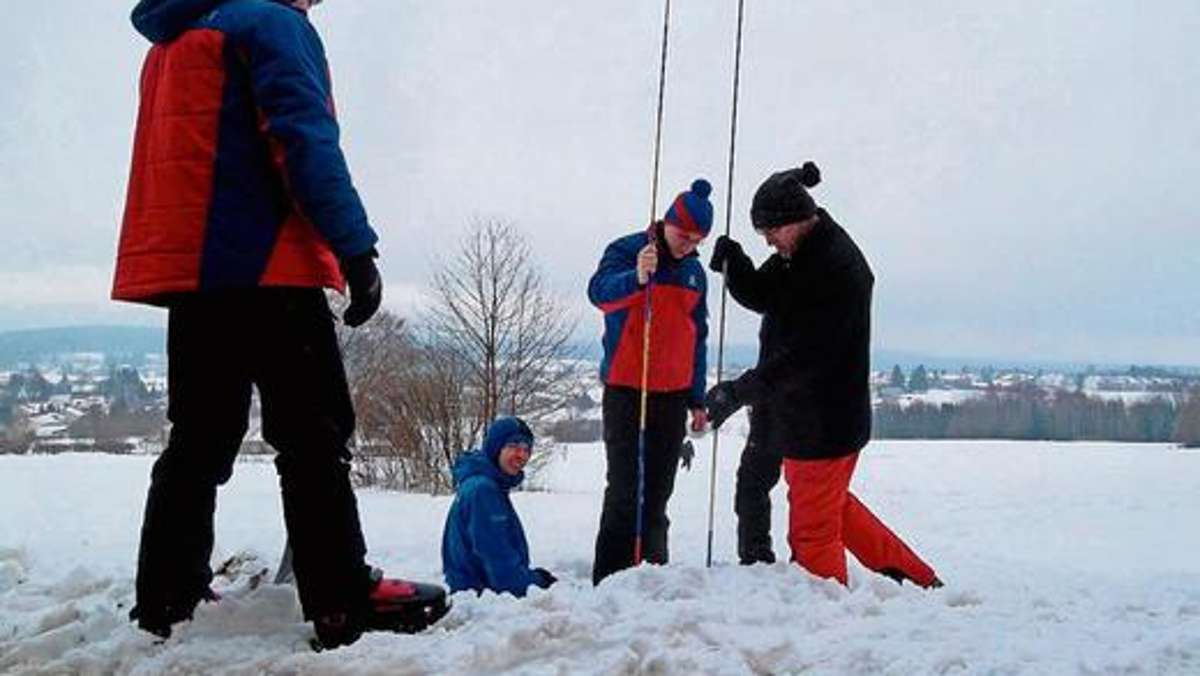 Wunsiedel: Bergwacht trainiert Winter-Einsatz
