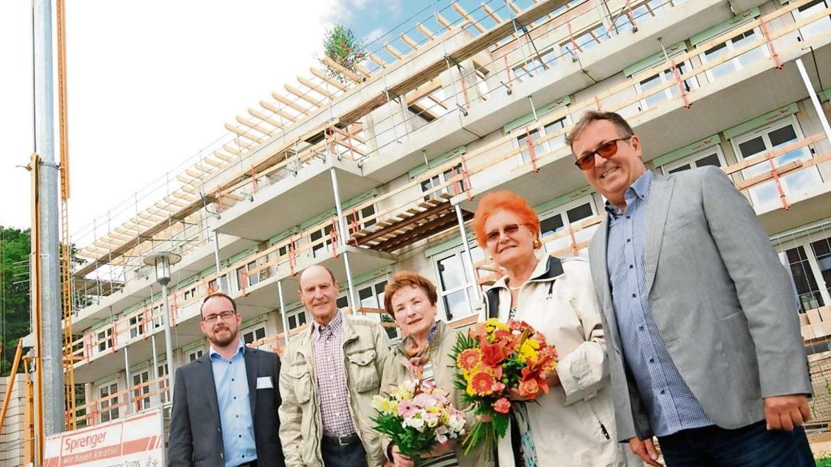 Hof: Richtfest im Sechs-Millionen-Euro-Haus