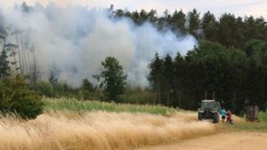 Waldbrand: Großeinsatz im Landkreis Kronach