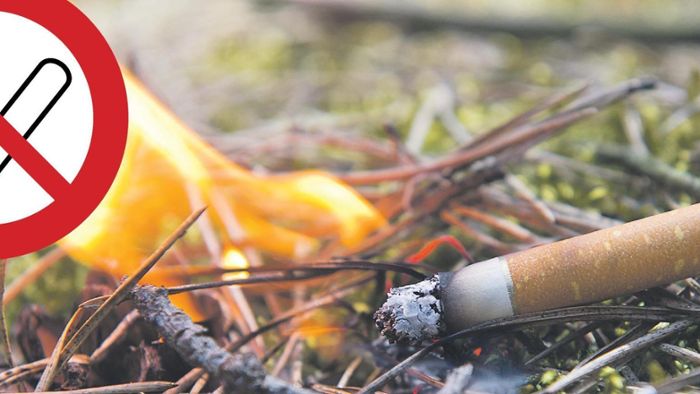 Rauchverbot in den Wäldern