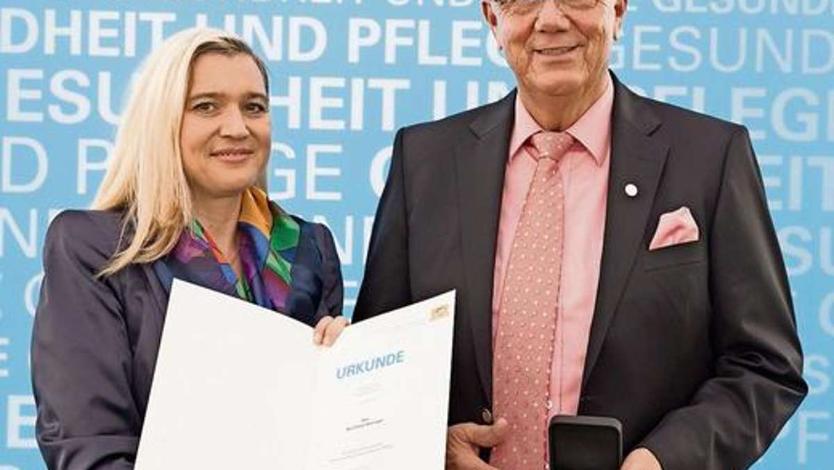 Kulmbach: Melanie Huml dankt Karl Dieter Breivogel