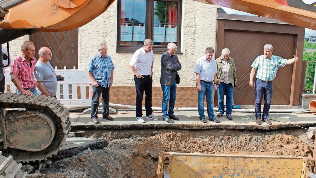 Münchberg: Kanalarbeiten gehen zügig voran
