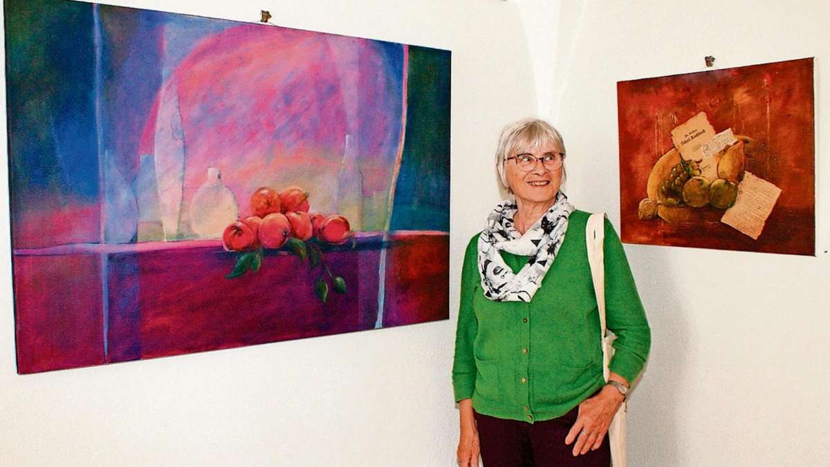 Schwarzenbach an der Saale: Mutter Hentschel malt