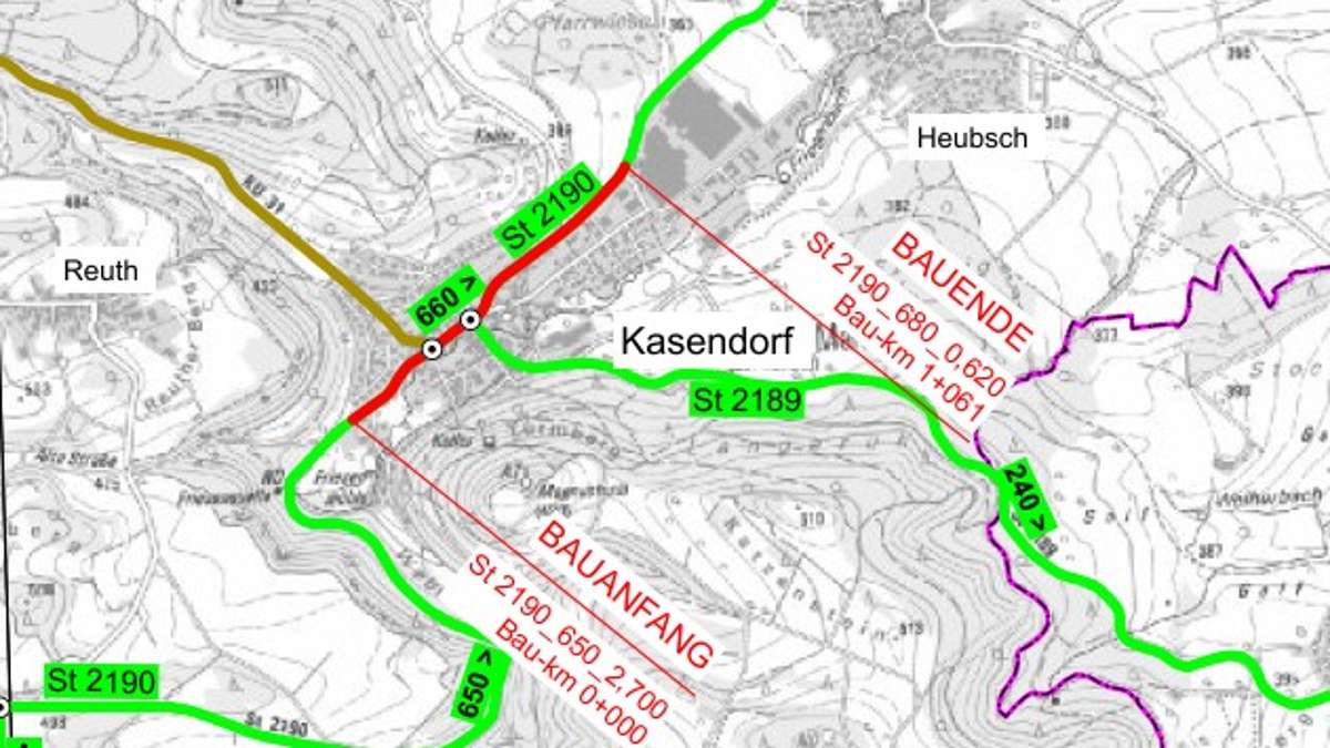 Streckenabschnitt voll gesperrt: Lärmsanierung in Kasendorf