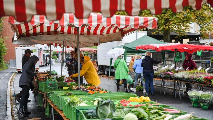 Wochenmarkt in Selb: Ein Markttag in Selb