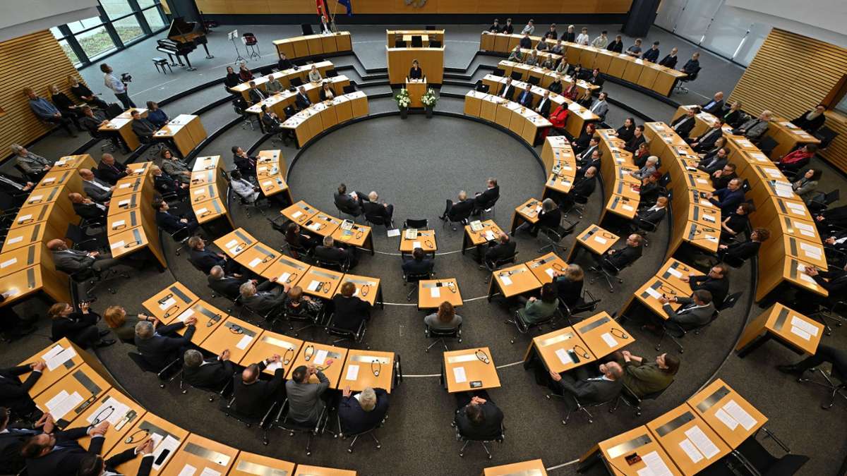 Landtag: 13 Ordnungsrufe im Landtag 2023
