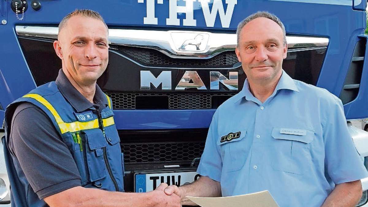 Naila: Sven Deubler neuer Zugführer beim THW Naila