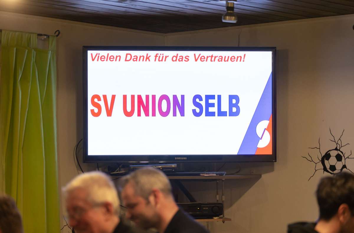 Die SV Union Selb kann kommen. Foto: Niklas vom Ende