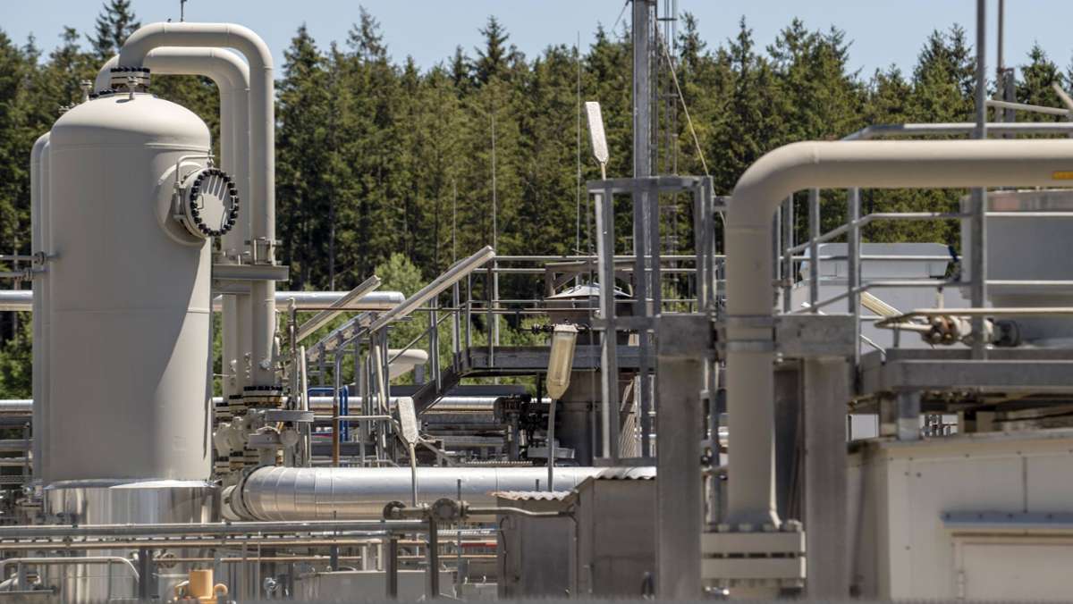 Stabile Gasversorgung: Bayerns Gasspeicher  noch gut gefüllt