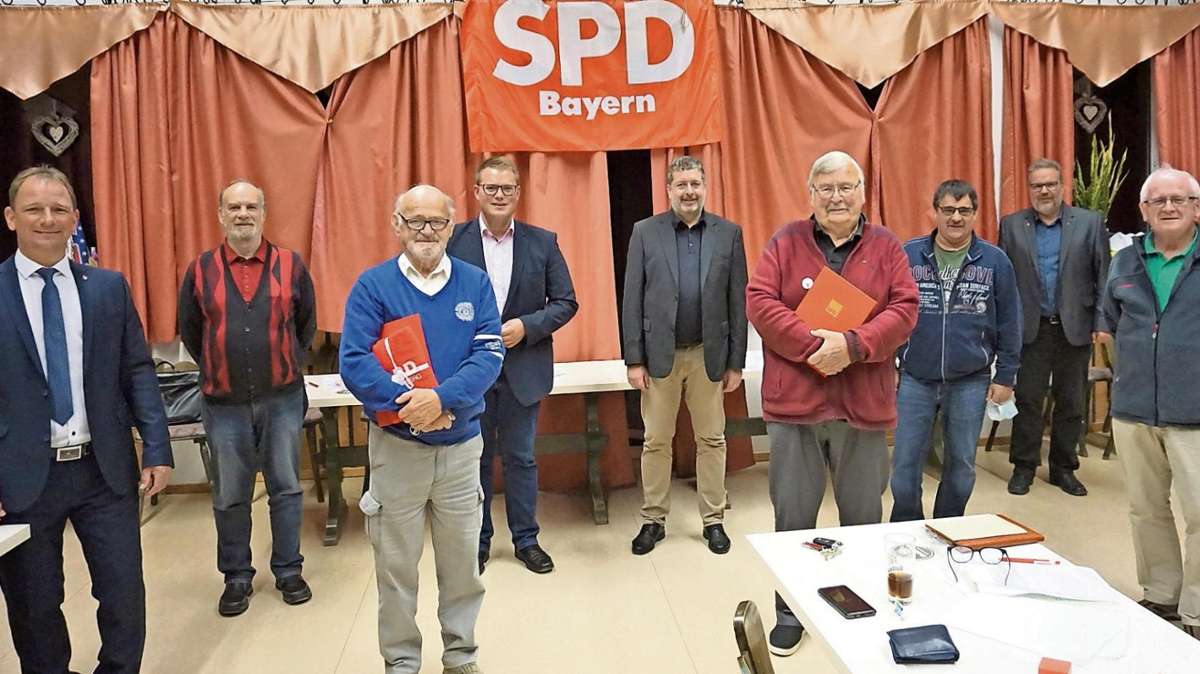 Hohenberg: SPD Hohenberg ehrt treue Mitglieder
