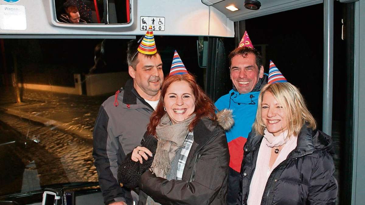 Hof: Silvester-Tour mit dem Stadtbus