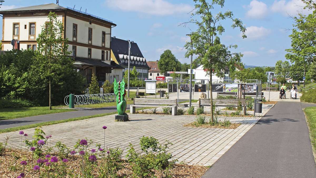 Stadt Wunsiedel: Aufwertung für den Bahnhofspark