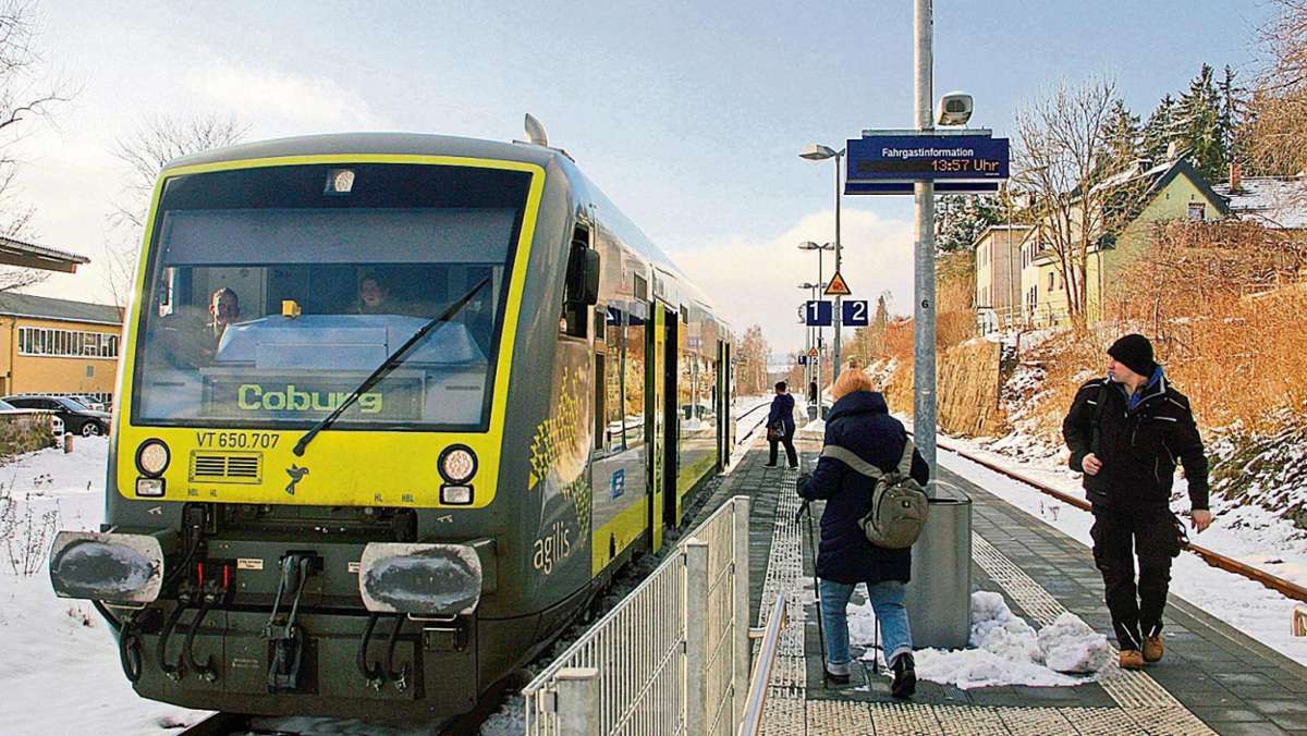 Hof/Bad Steben: Bad Steben/Hof: Agilis-Züge dürfen wieder öfter halten