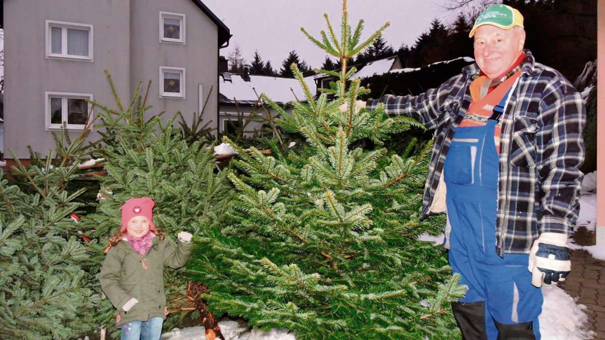 Langenbach: Christbäume verkaufen ist ein Knochenjob