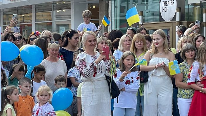 Ukrainischer Nationalfeiertag in Hof