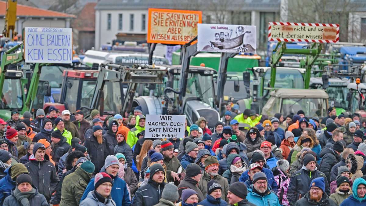 Bauernproteste Wunsiedel: Aufstand der Unzufriedenen