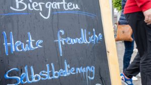 Hofer Volksfest: „Volksfestgarten“ mit Selbstbedienung
