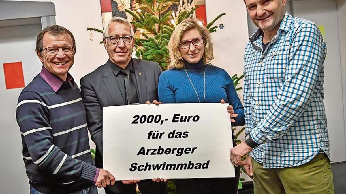 Arzberg: Förderverein spendet 2000 Euro