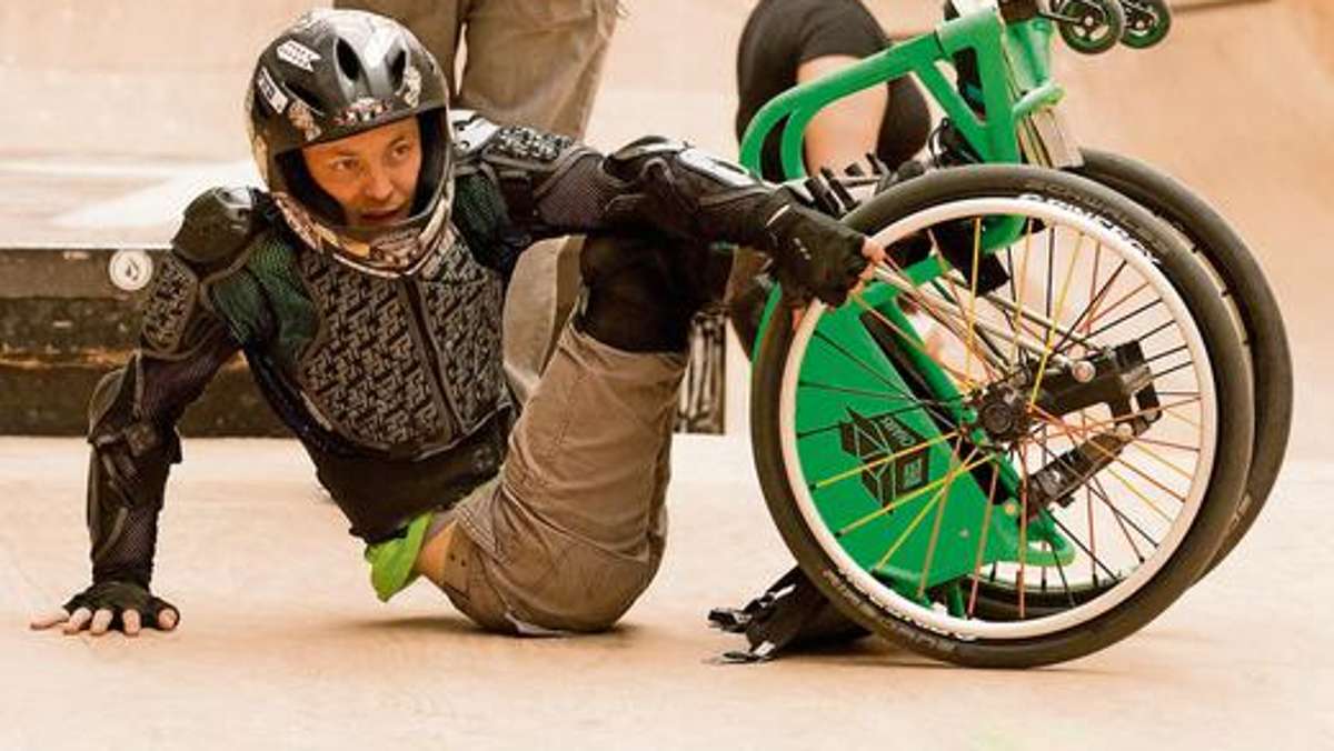Wunsiedel: Rückwärtssalto mit dem Rollstuhl