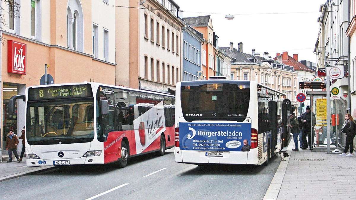 Hof: Viele Änderungen im Hofer Busverkehr