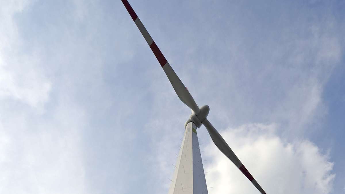 Windkraft: Größtes Holzwindrad bei Stemmasgrün