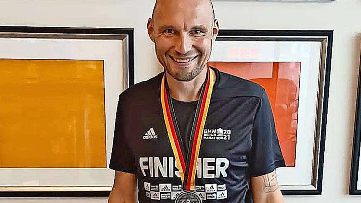 Marathon-Läufer: Vom Krankenhaus direkt ins Ziel