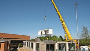 Hochschulen Hof: Bürogebäude aus Containern