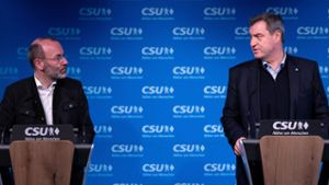 CSU: Weber und Söder läuten Schlussspurt für Europawahlkampf ein
