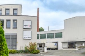 Die Produktion bei der Neutex in Münchberg wird zum Ende des ersten Quartals 2024 eingestellt. Foto: /Patrick Findeiß