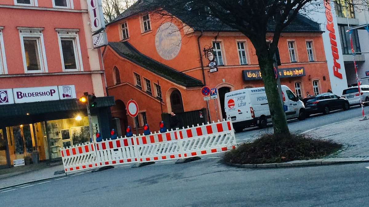 Hof: Dreharbeiten: Poststraße schon jetzt dicht