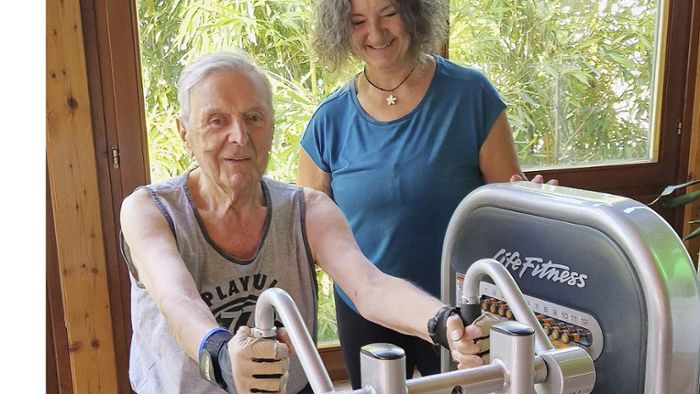Der Jungbrunnen Fitness: Mit 89 Jahren: Marktredwitzer sportlich im hohen Alter