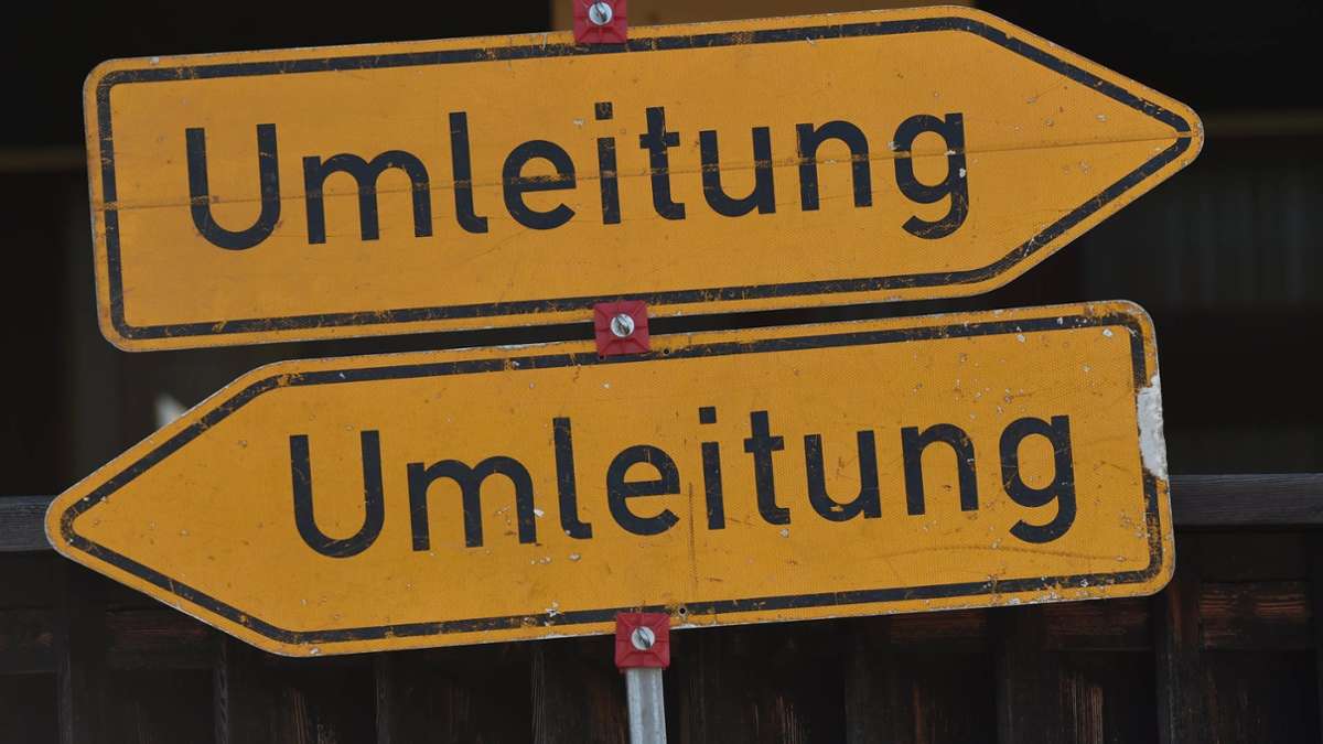 Münchberg: Bau der Ortsumgehung: Vollsperrung in Münchberg