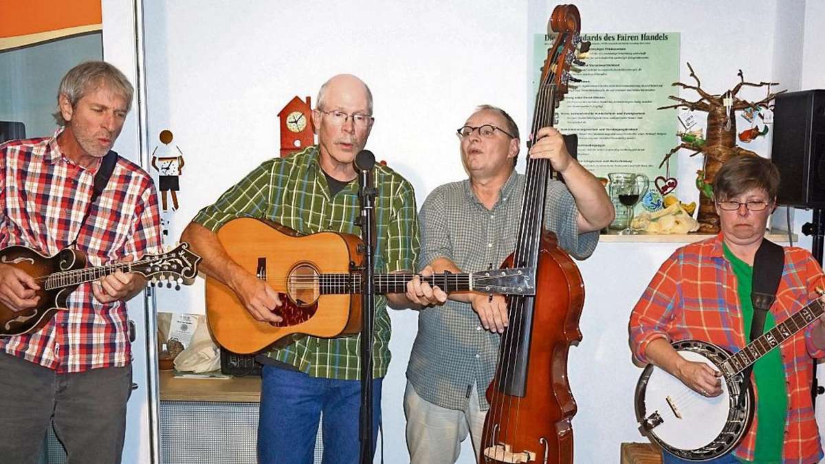 Marktredwitz: Bluegrass zum Weltladen-Geburtstag