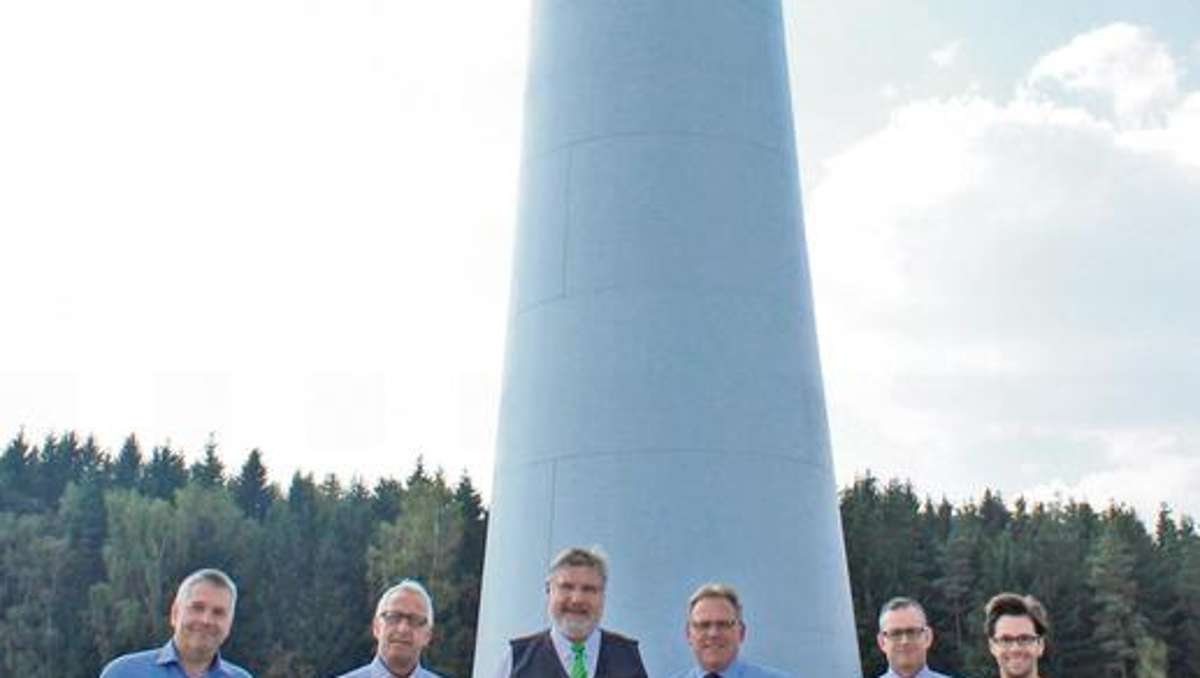 Arzberg: Saubere Energie aus 200 Metern Höhe