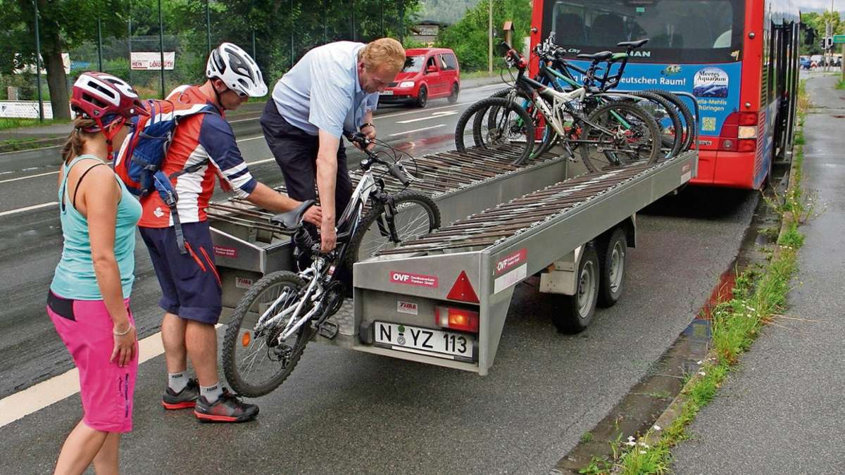 Fichtelgebirge/Frankenwald: Fahrräder im Huckepack auf sieben Buslinien