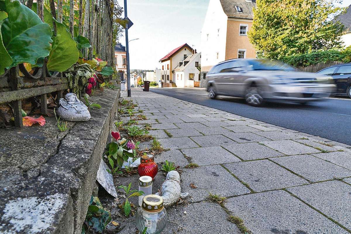 An dieser Stelle in Selb starb ein junger Mann aus Kulmbach. Der Fall und der sogenannte "Raserprozess" bewegten die Menschen.