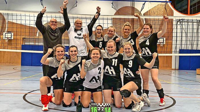 Volleyball-Landesliga: Hofer Achterbahnfahrt  zum Sieg