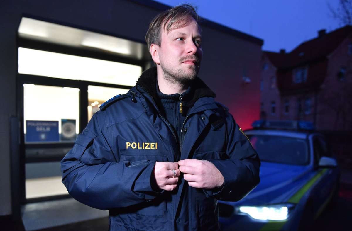 Eine tatsächliche Verbesserung könne er  in den 21 Jahren seiner  Dienstzeit bei der Polizei nicht feststellen, sagt Lars Rau, Sprecher der Polizeigewerkschaft. Foto: Florian Miedl