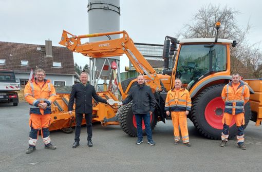 So sieht der neue Traktor aus Foto: Gemeinde Trogen