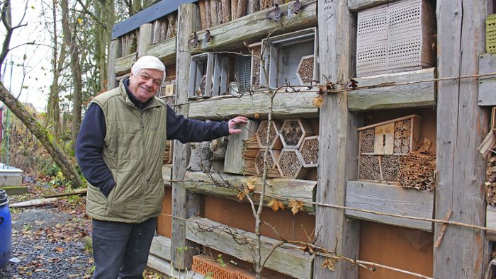 Klaus Wolfrum wird 75: Jubilar wünscht sich mehr Naturgärten