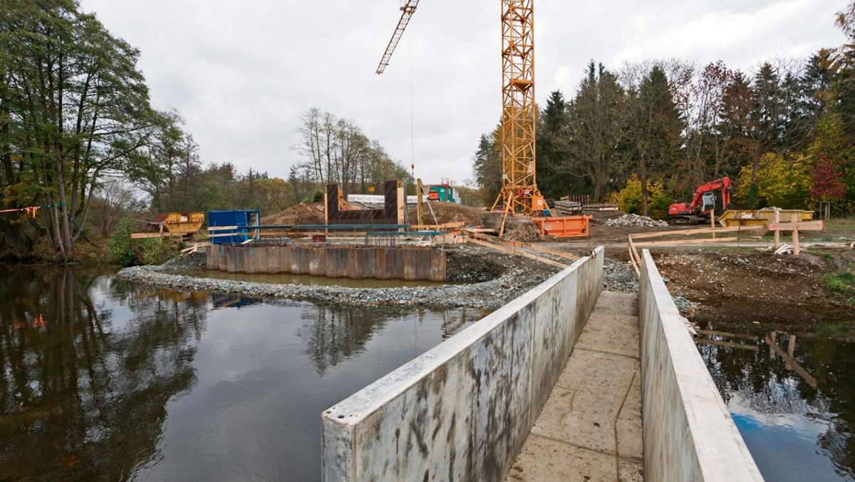 Hof: Rückstand beim Bau der neuen Brücke