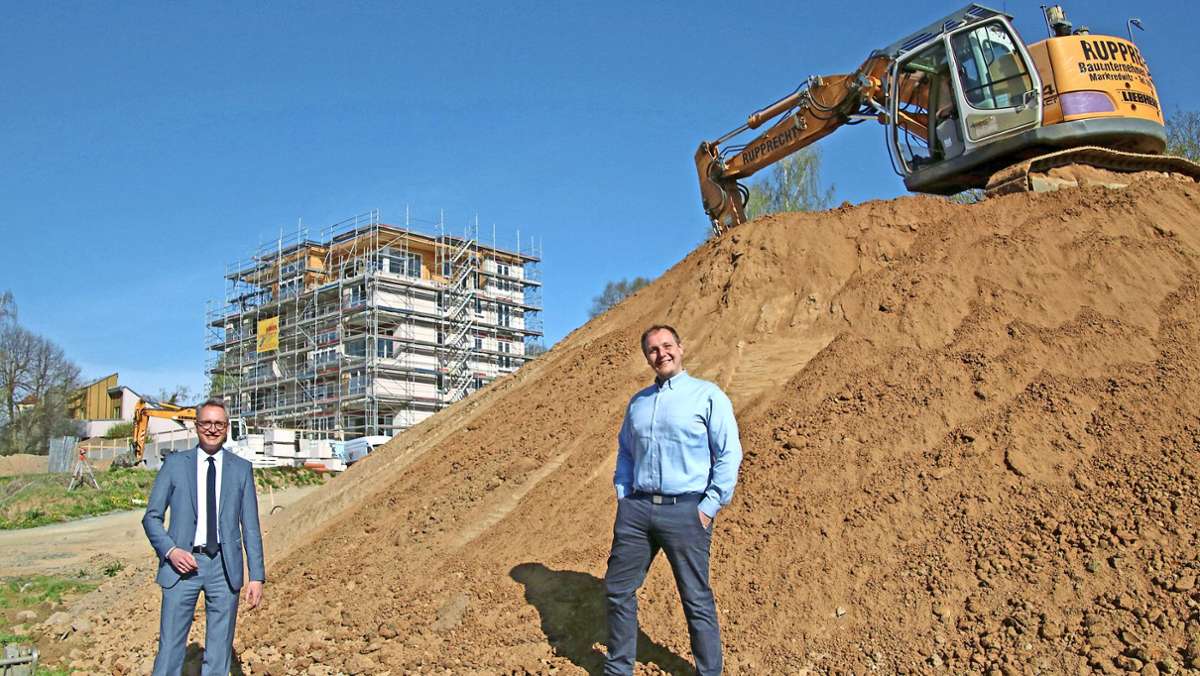Elf weitere Eigentumswohnungen in Selb: Zweiter Baubeginn im Paul-Müller-Weg