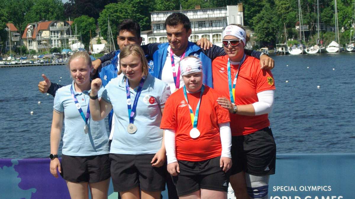 Special Olympics: Hofer Kanutinnen gewinnen Bronze