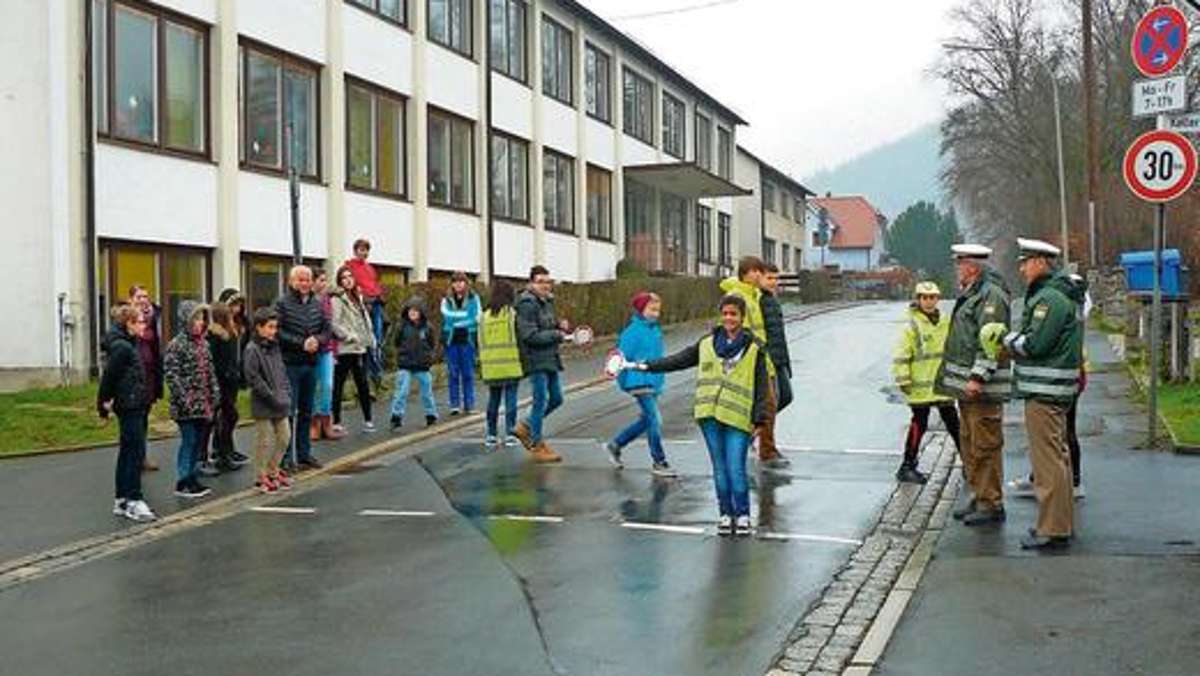 Kulmbach: 24 neue Schülerlotsen im Einsatz